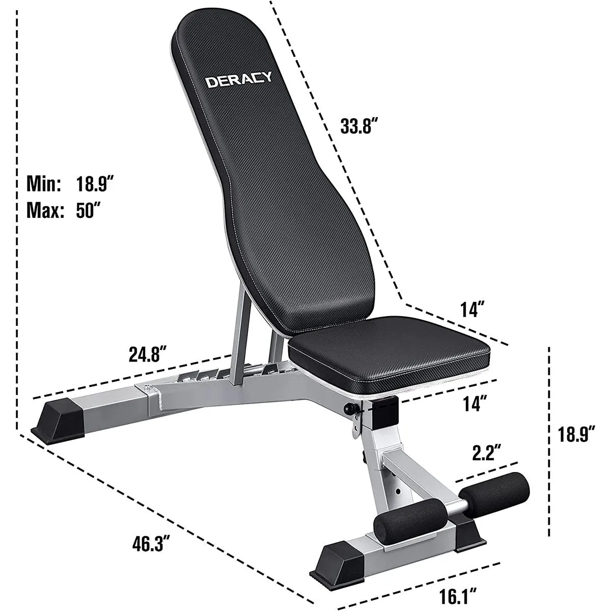 Incline & Decline Weight Bench for Indoor Workout