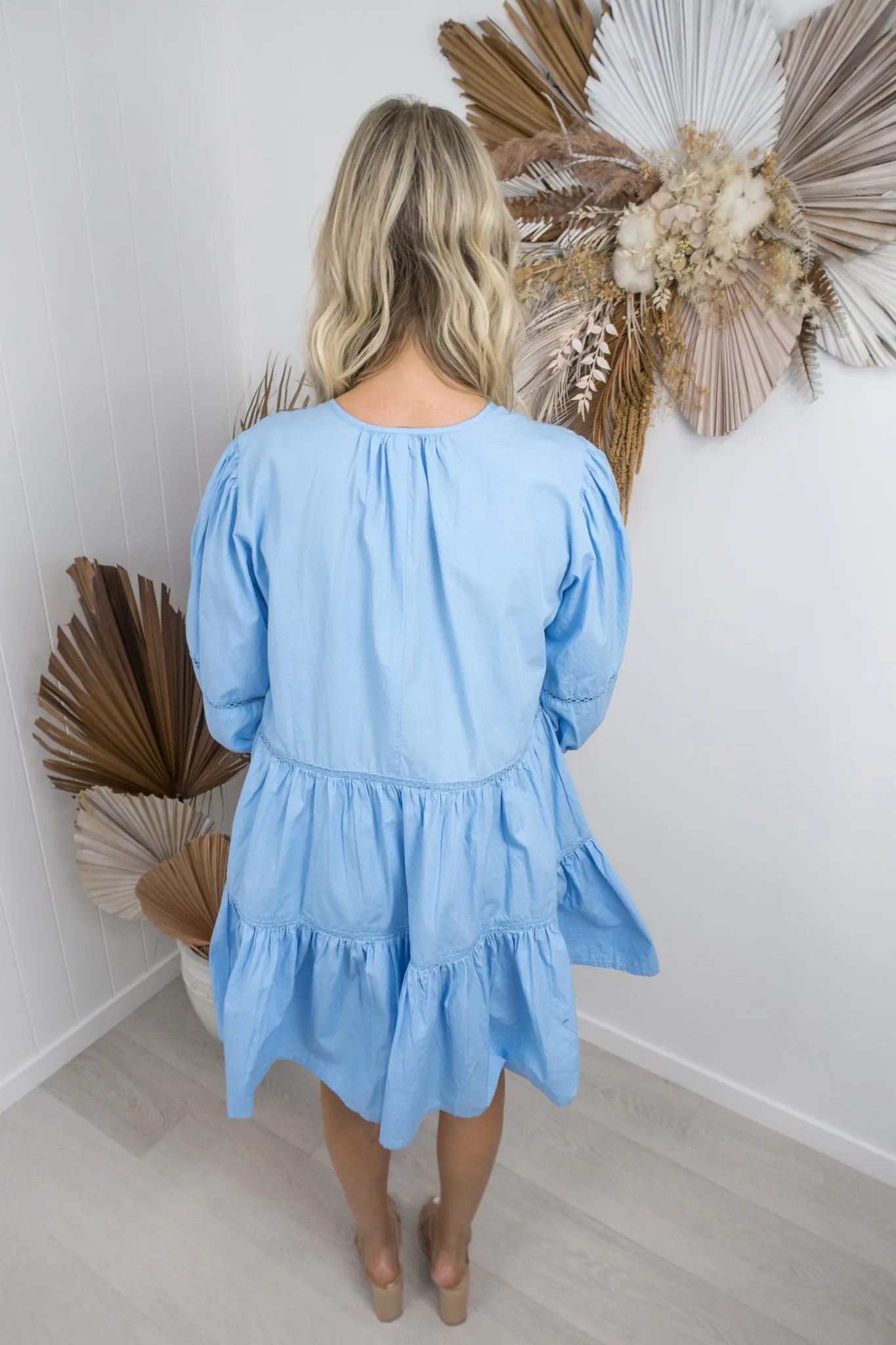 Jade Dress - Blue