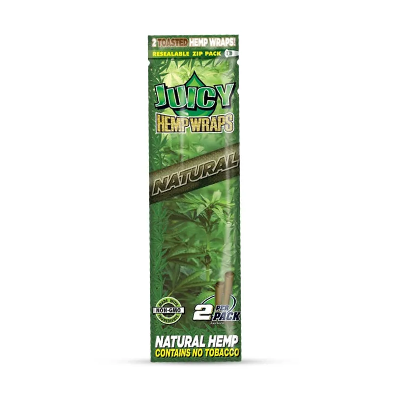 Juicy Jay's Hemp Wraps - 2pk - Natural