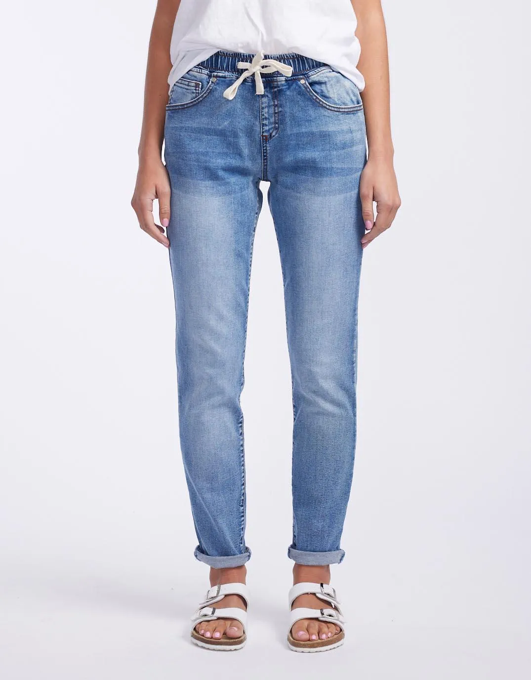Juliette Jogger Jean - Light Blue