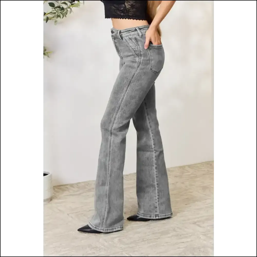 Kancan High Waist Slim Flare Jeans: Because Life's too Short for Boring Pants! 😜