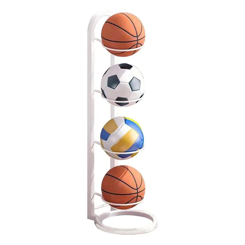 Kompaktes Aufbewahrungsregal für Sportbälle und Zubehör – BallRack Pro