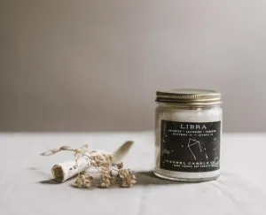 Libra Zodiac Candle