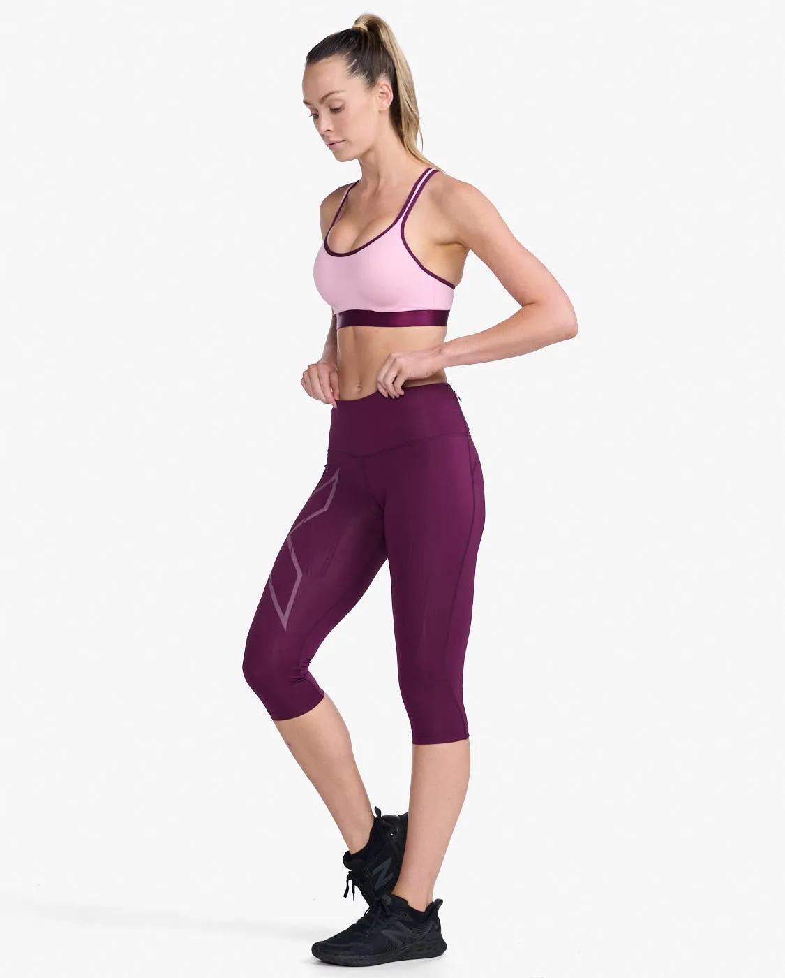 Light Speed Mid-Rise Compression 3/4 Tights