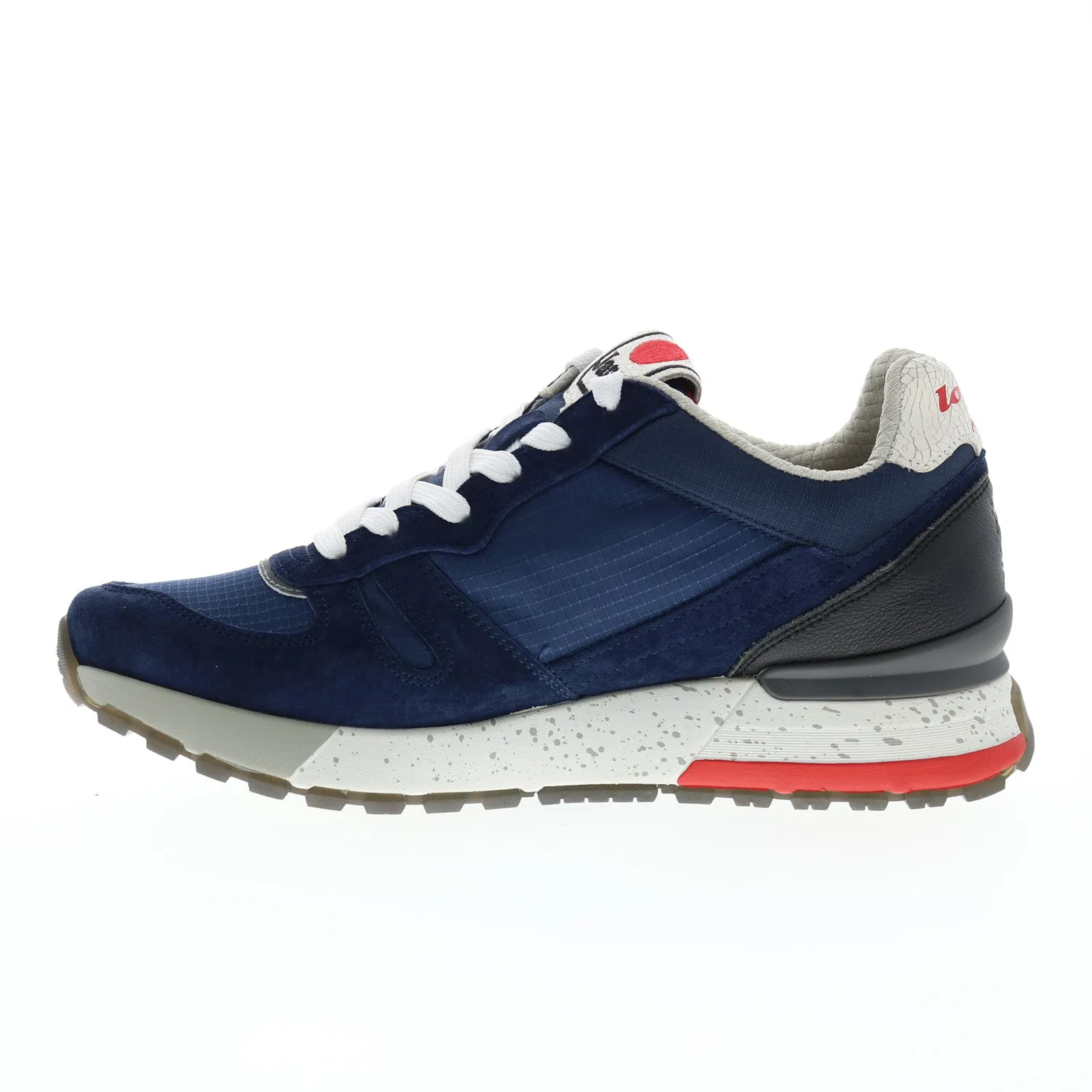Lotto Tokyo Shibuya LOF21M217139 Mens Blue Suede Lifestyle Sneakers Shoes