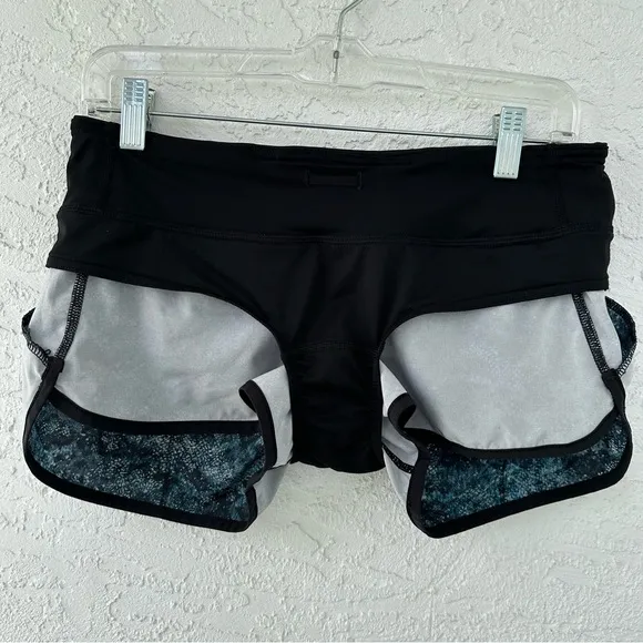 Lululemon Speed Short 2.5” Fairisle Multi Black Size 6