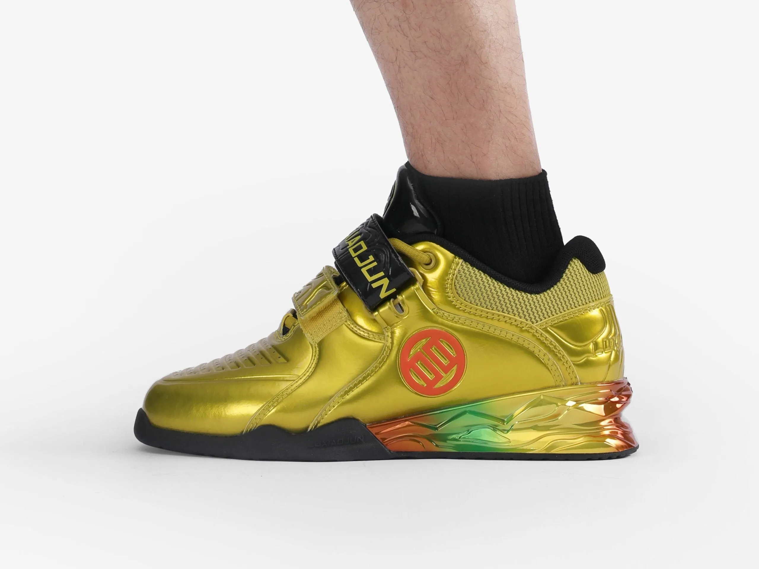 LUXIAOJUN Champion PowerPro Weightlifting Shoes (Golden)