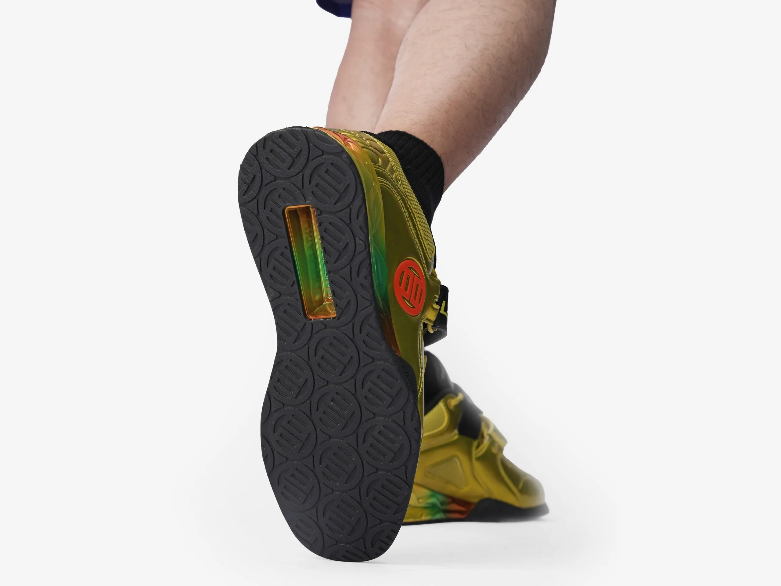 LUXIAOJUN Champion PowerPro Weightlifting Shoes (Golden)