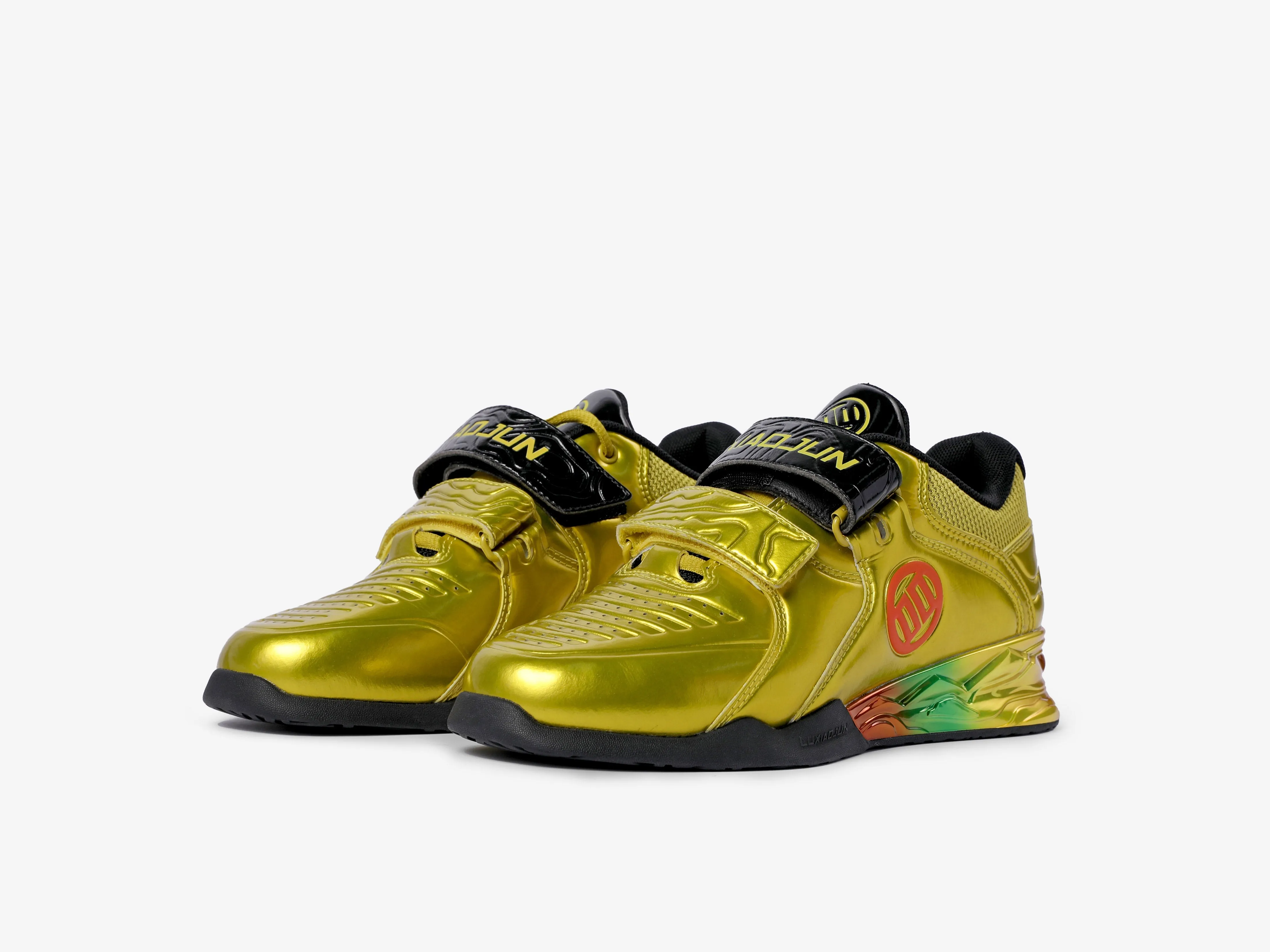 LUXIAOJUN Champion PowerPro Weightlifting Shoes (Golden)