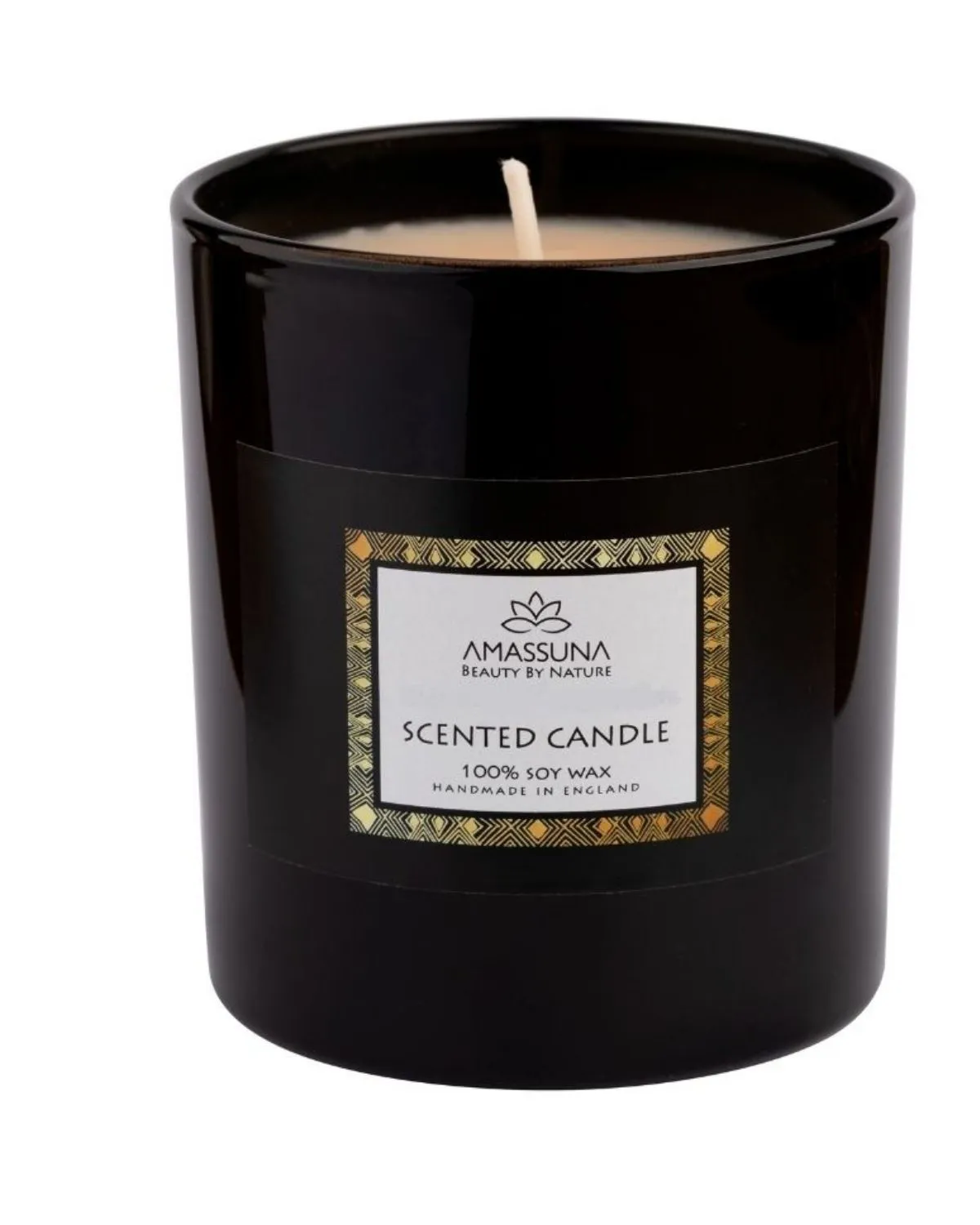 Luxury Black Candle - Lime Basil & Mandarin