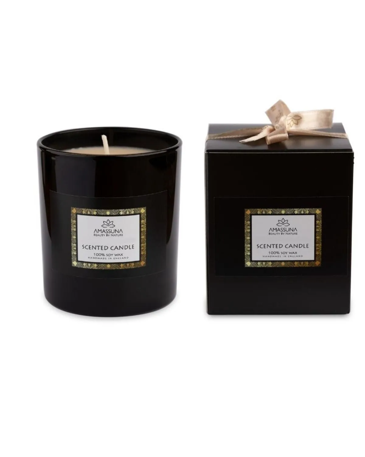 Luxury Black Candle - Lime Basil & Mandarin