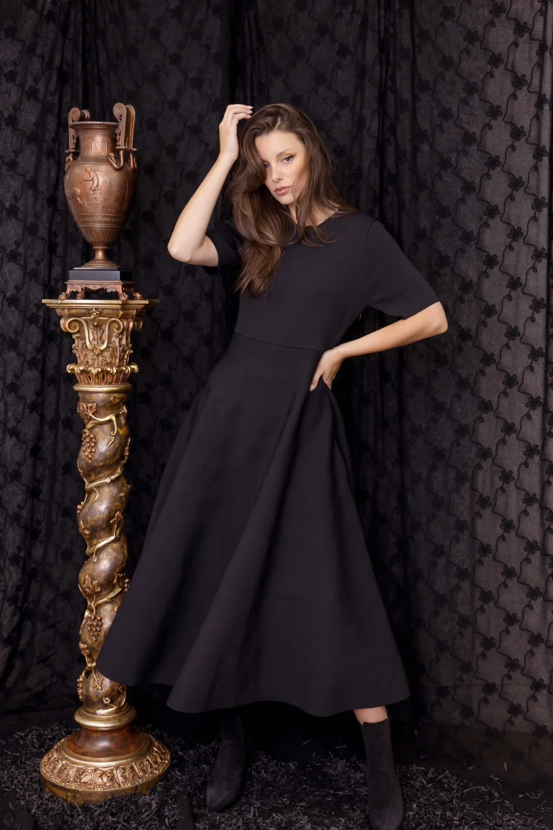 M.A Dainty II MILLIE Dress  - Black