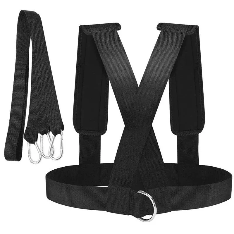 Maximize Your Training with Our Fitness Equipment Shoulder Harness for Sled Dragging and Speed Workouts!