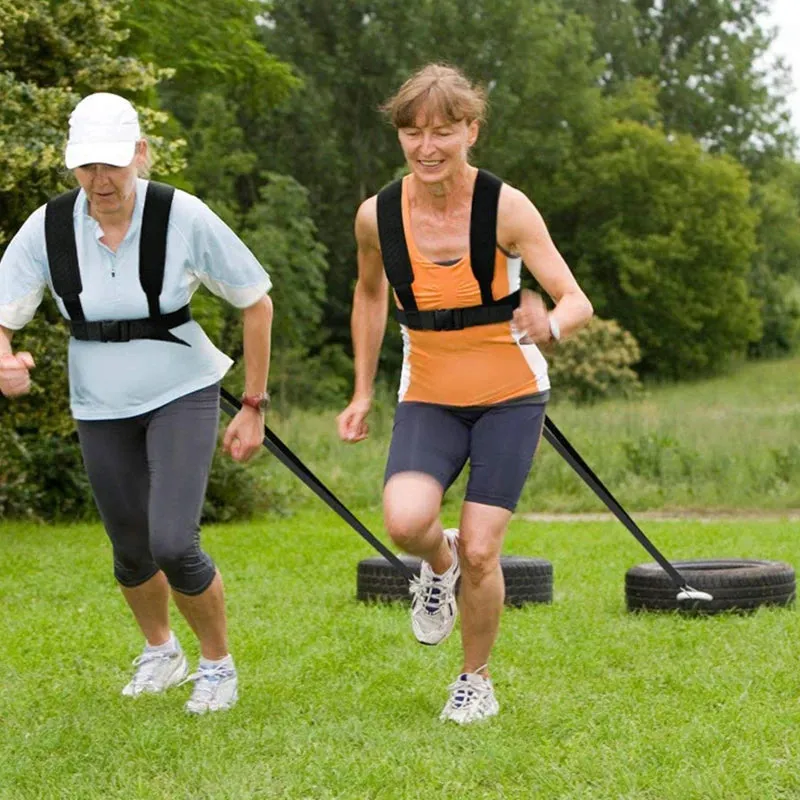 Maximize Your Training with Our Fitness Equipment Shoulder Harness for Sled Dragging and Speed Workouts!