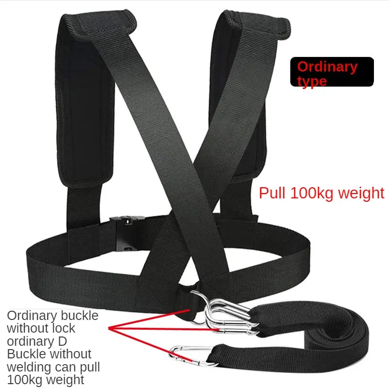 Maximize Your Training with Our Fitness Equipment Shoulder Harness for Sled Dragging and Speed Workouts!