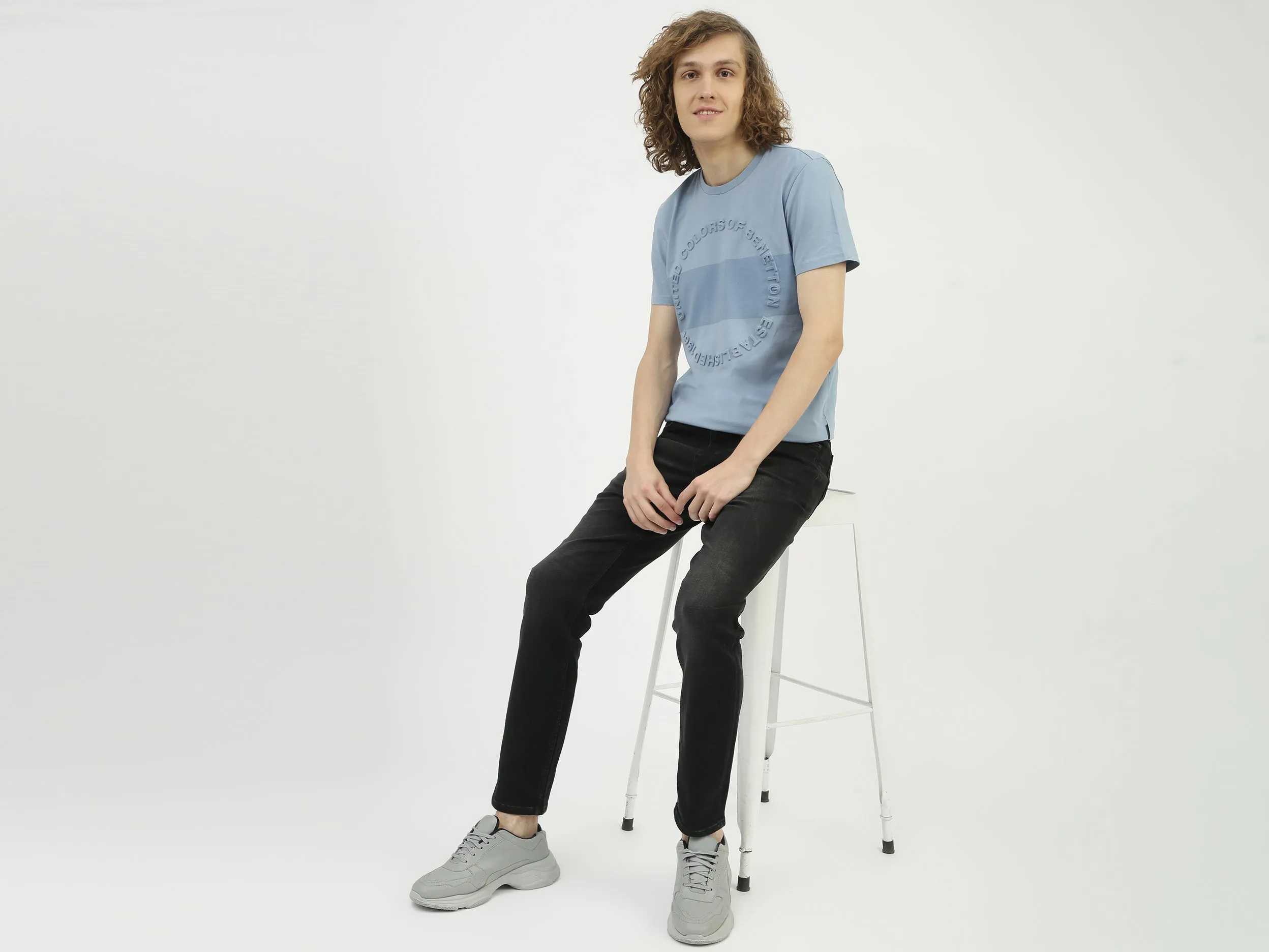Men Solid Skinny Fit Jeans