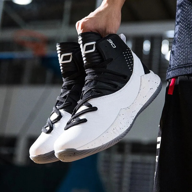 Men&#39;s and women&#39;s Retro Unisex basketball shoes, air cushion sports shoes, sports shoes, comfortable and breathable