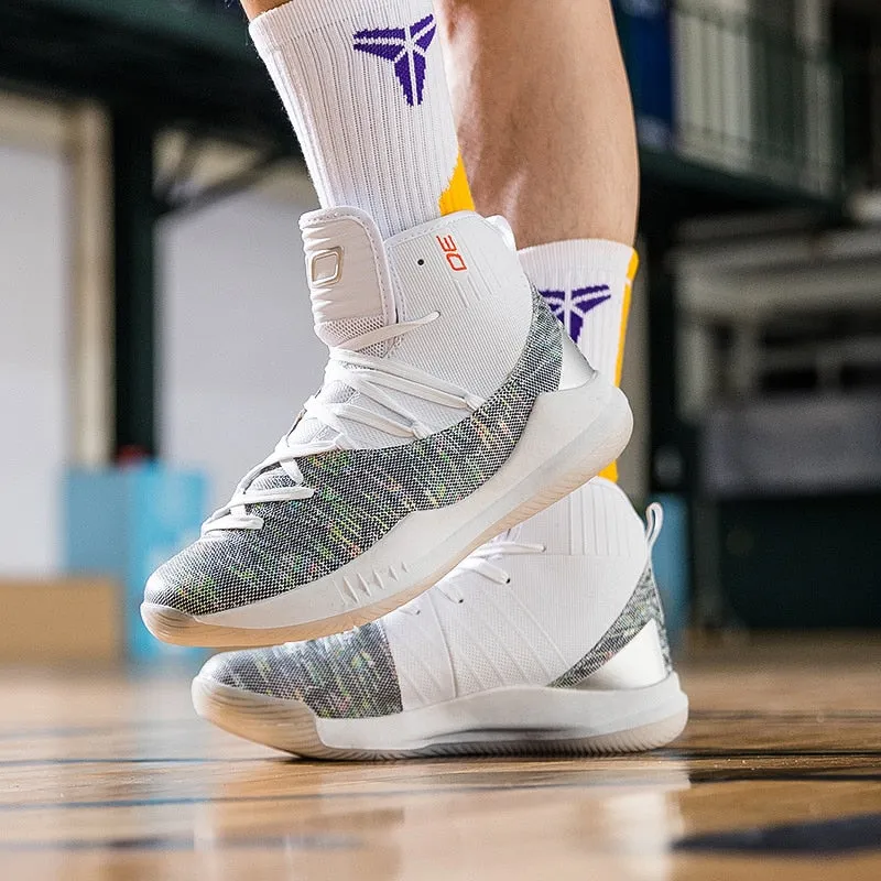Men&#39;s and women&#39;s Retro Unisex basketball shoes, air cushion sports shoes, sports shoes, comfortable and breathable