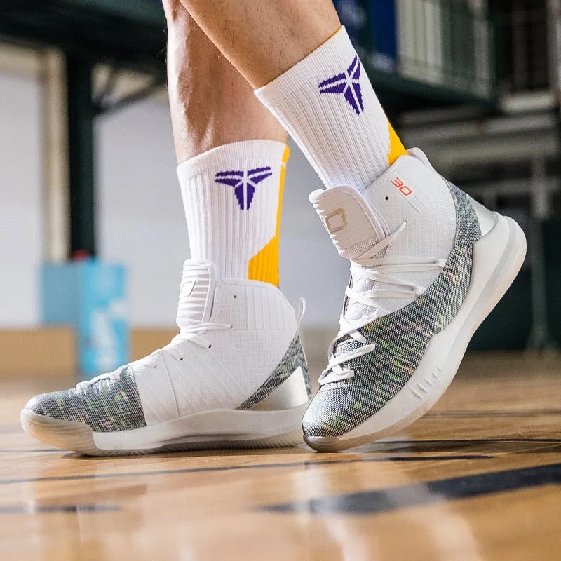 Men&#39;s and women&#39;s Retro Unisex basketball shoes, air cushion sports shoes, sports shoes, comfortable and breathable