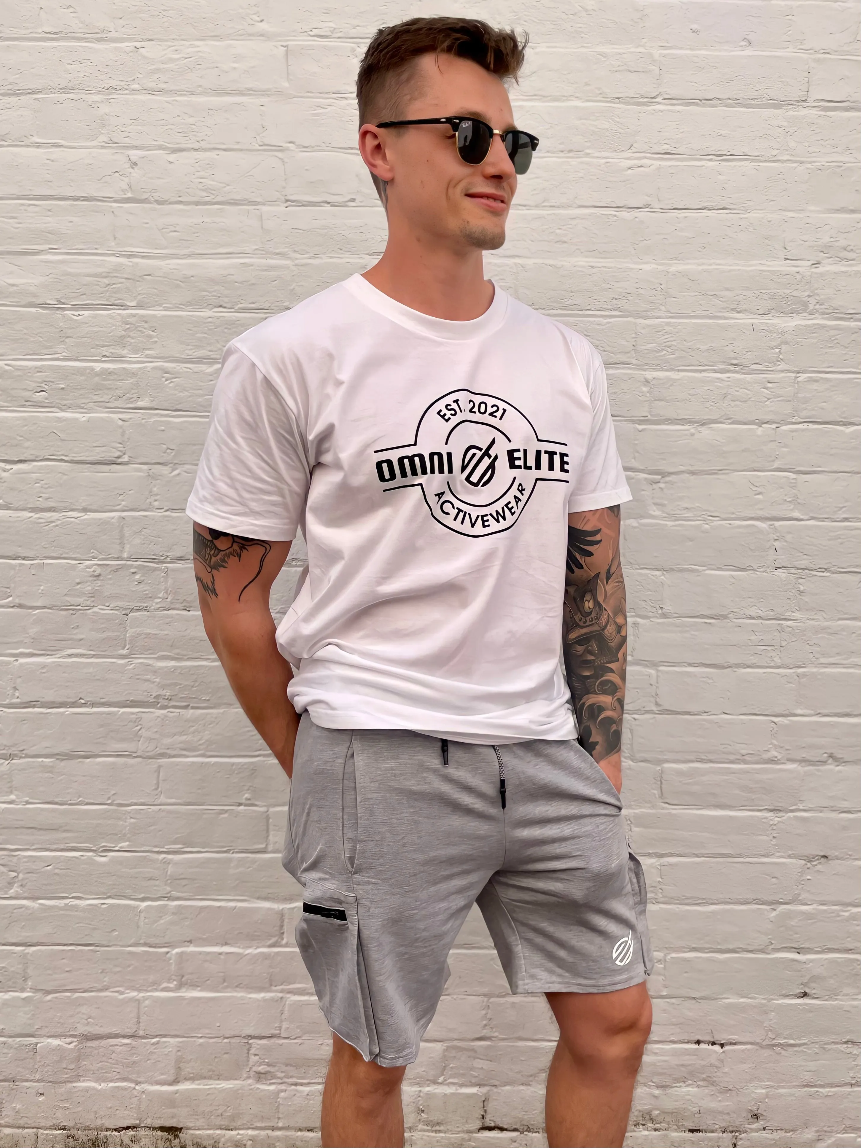 MENS ALL ACCESS TRAINING SHORT in GREY