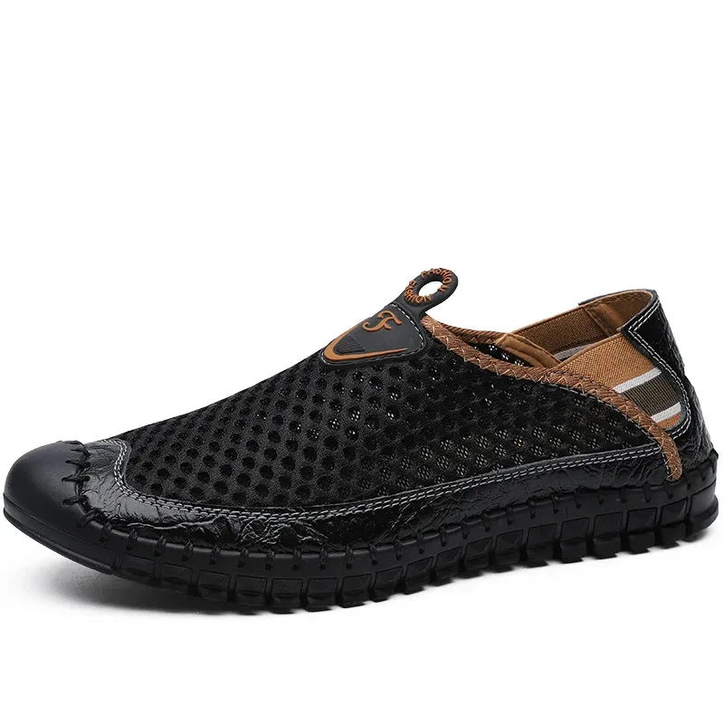 Men's Breathable Moccasin Style Hiking Sandals