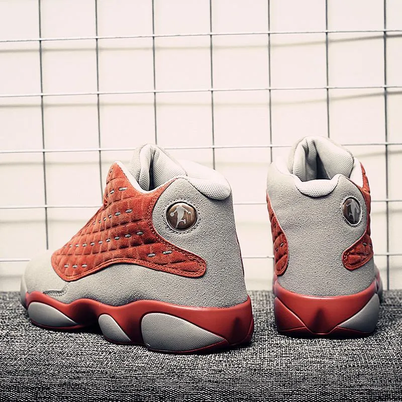 Men's shoes men's high-top basketball shoes Net red with the same wild shoes National style sneakers