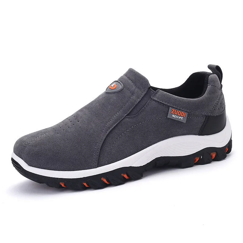 Men's Thick-Sole Hiking Sneakers