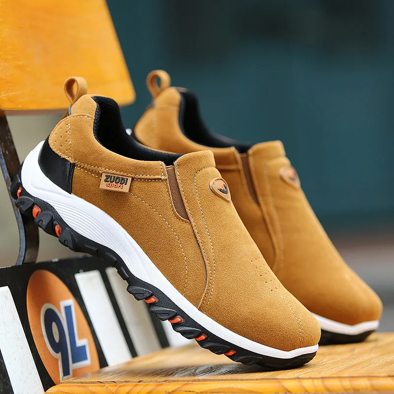 Men's Thick-Sole Hiking Sneakers
