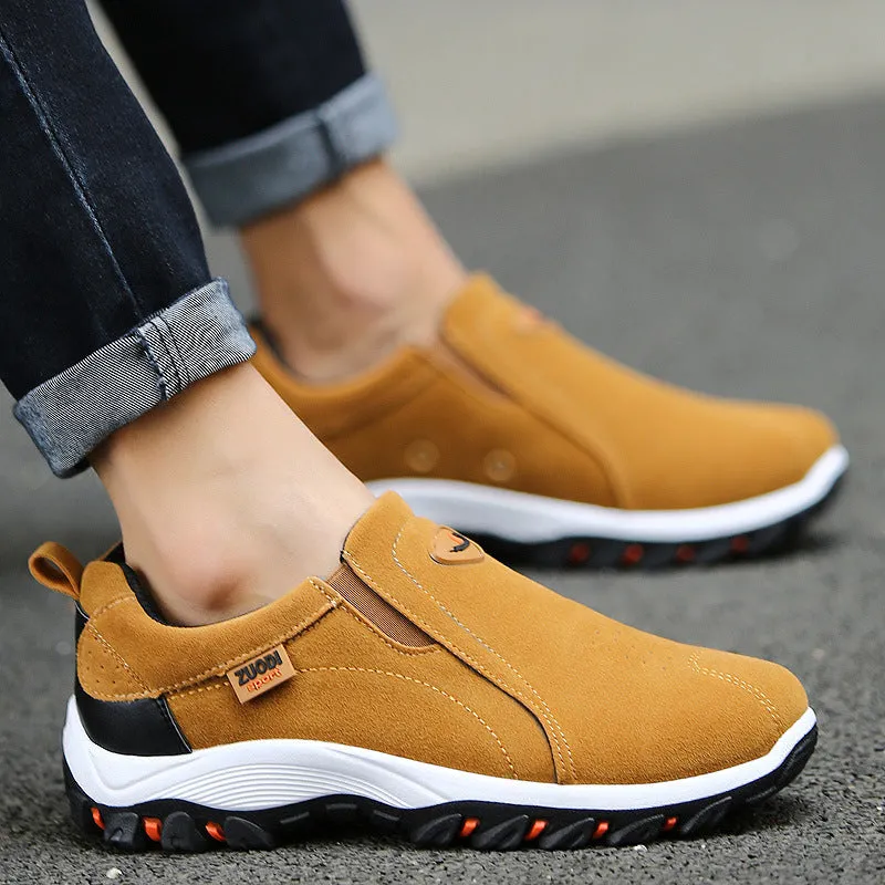 Men's Thick-Sole Hiking Sneakers