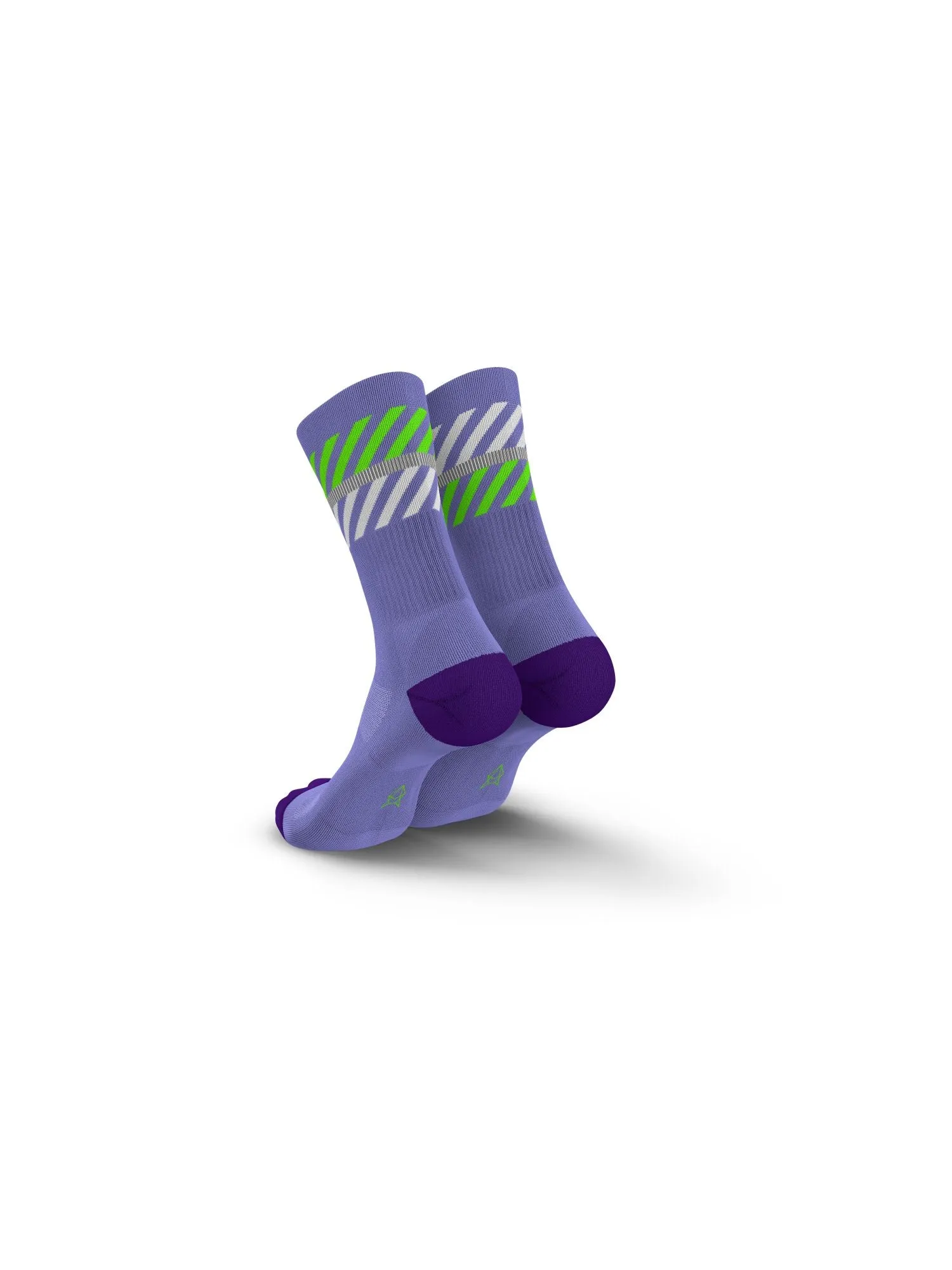 Merino Light Lanes Purple Green
