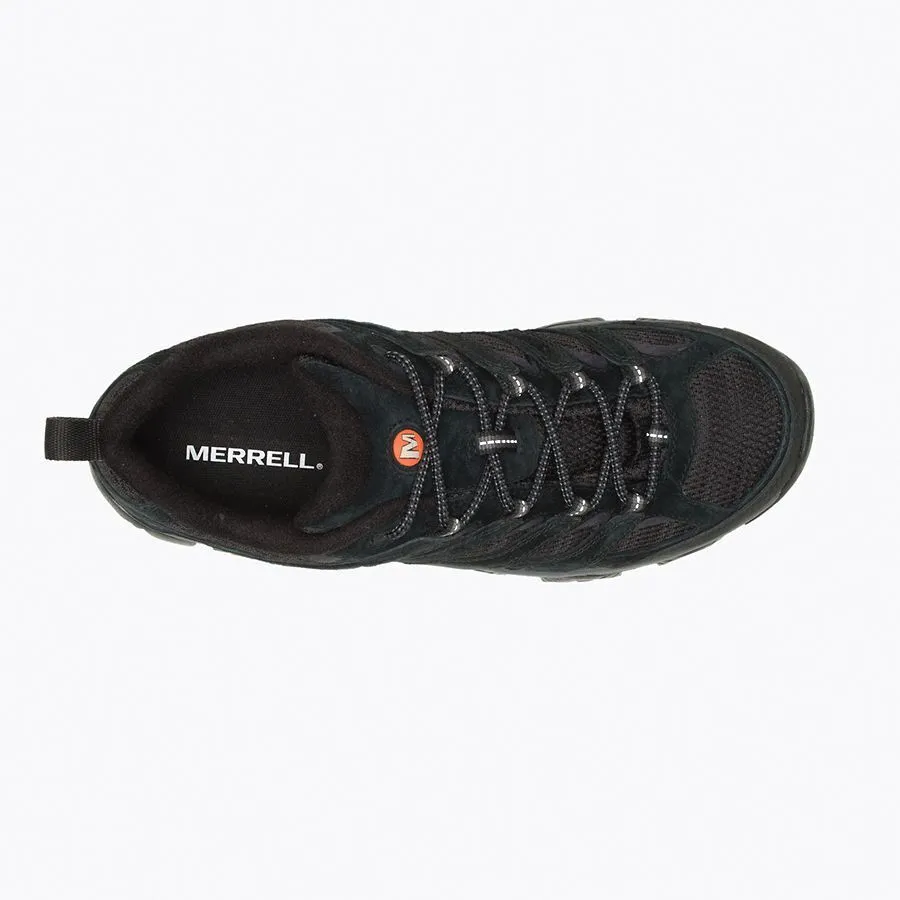 Merrell Men's Moab 3 Wide Width Black Night Leather J035875W