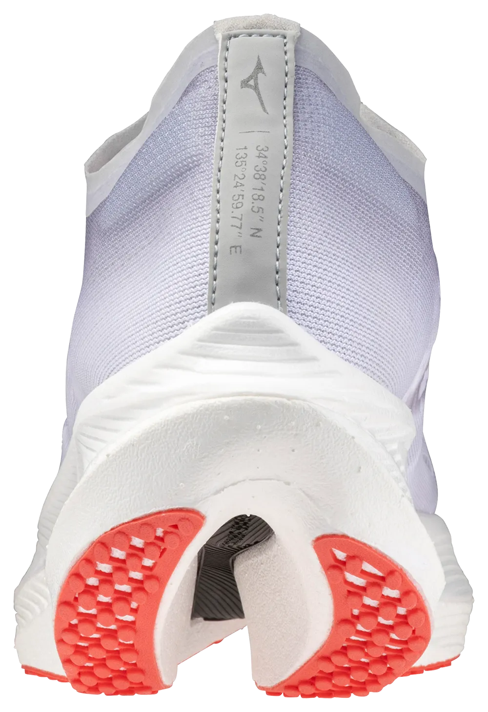 MIZUNO Wave Rebellion Pro 2, Herren, White / Harbor Mist / Cayenne