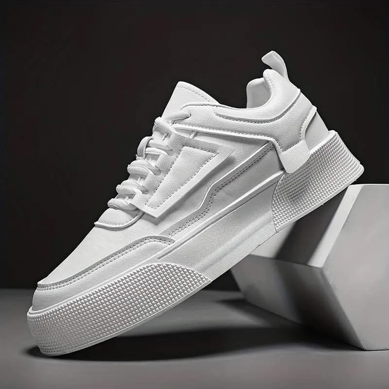 Montreal | Men's Lace-Up Sneakers - Trendy Casual Footwear with Chunky Rubber Sole & Cushioned Collar