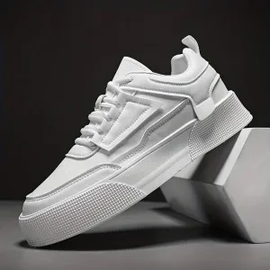 Montreal | Men's Lace-Up Sneakers - Trendy Casual Footwear with Chunky Rubber Sole & Cushioned Collar