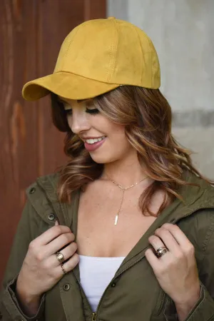 Mustard Ball Cap
