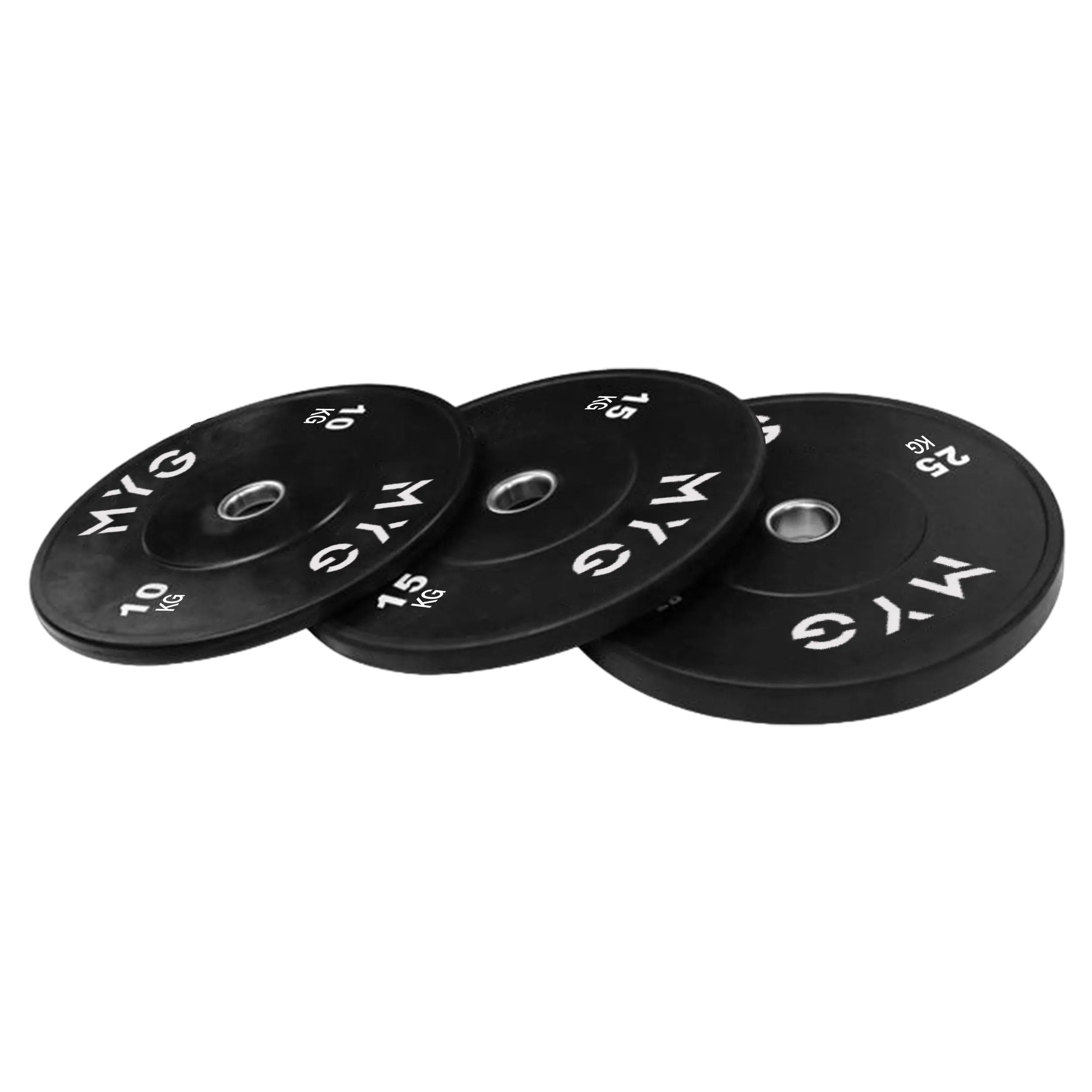 MYG 2006-1 Valor Black rubber bumper plate (With upturned ring )