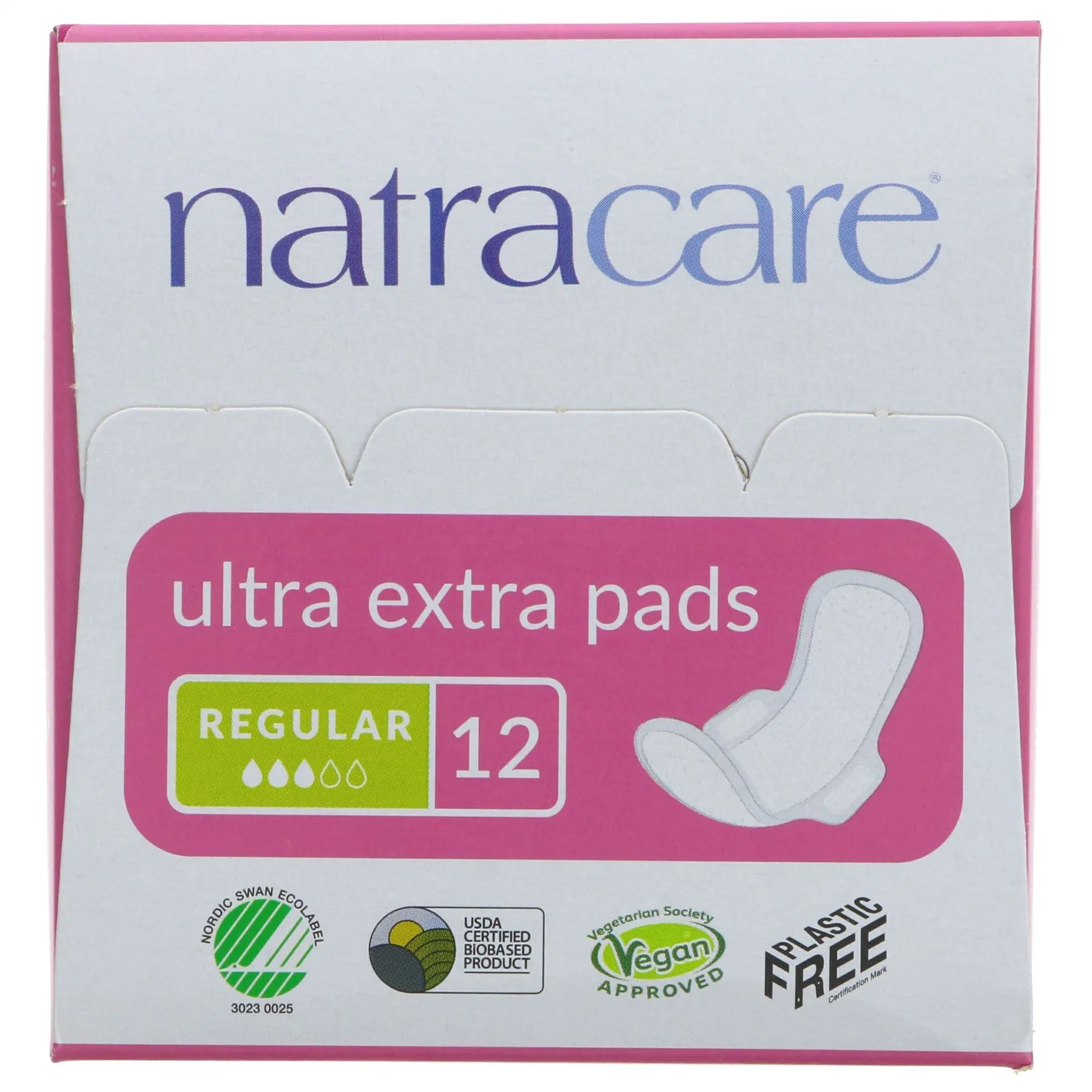 Natracare | Ultra Extra Pad Normal - Wings | 12