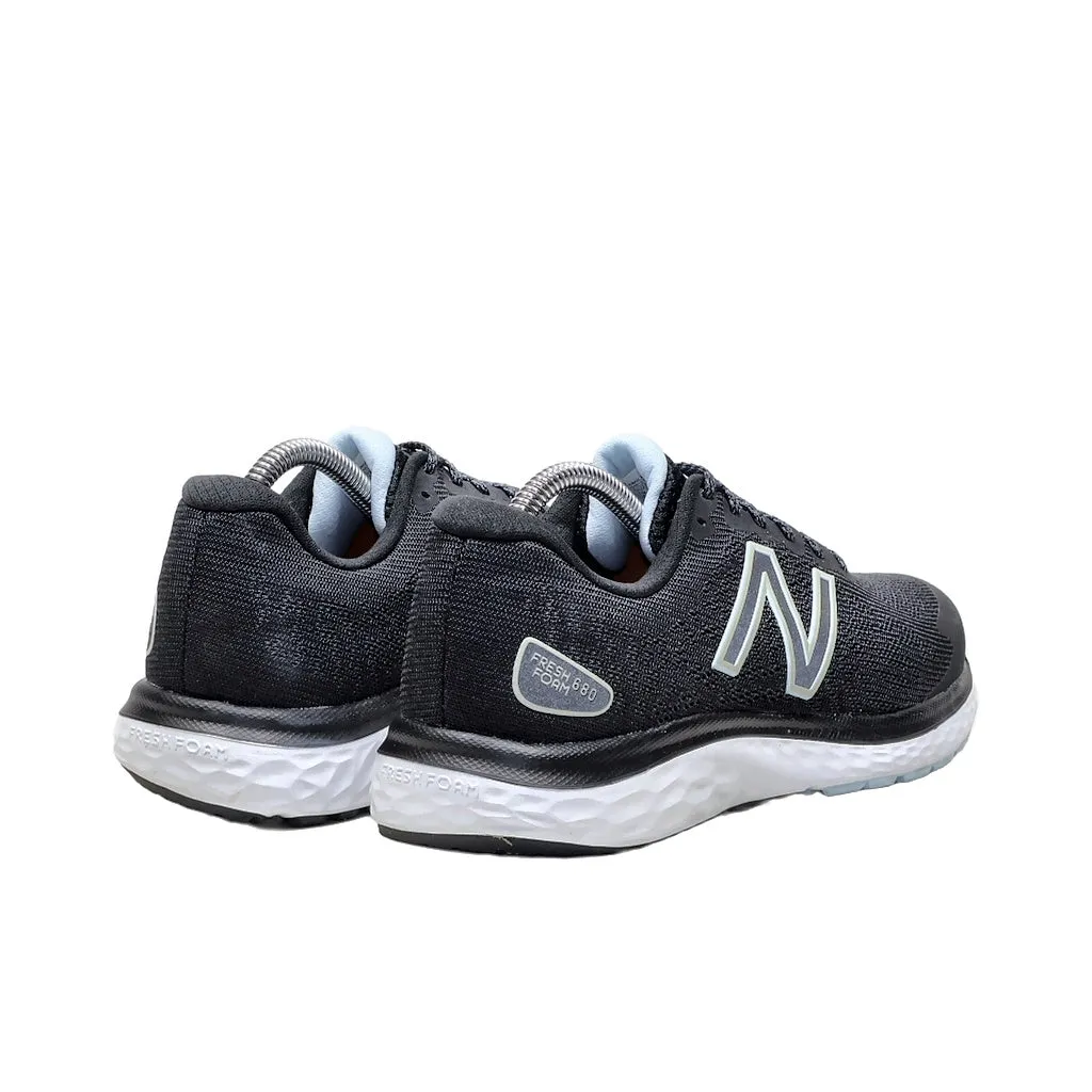 New Balance Fresh Foam 680V7 Sport Shoes Fabric Black Color For Women