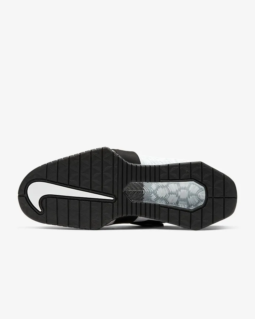 Nike Romaleos 4 Unisex Weightlifting Shoes - White/White/Black