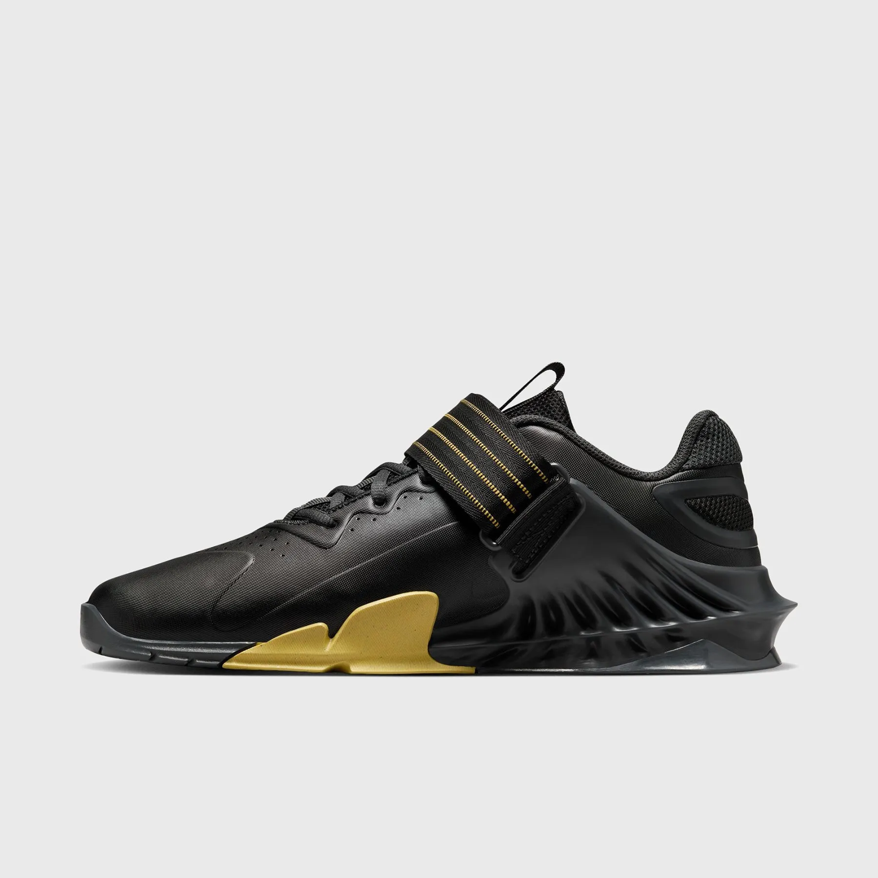 Nike - Savaleos Weightlifting Shoes - BLACK/MET GOLD-ANTHRACITE INFINITE GOLD