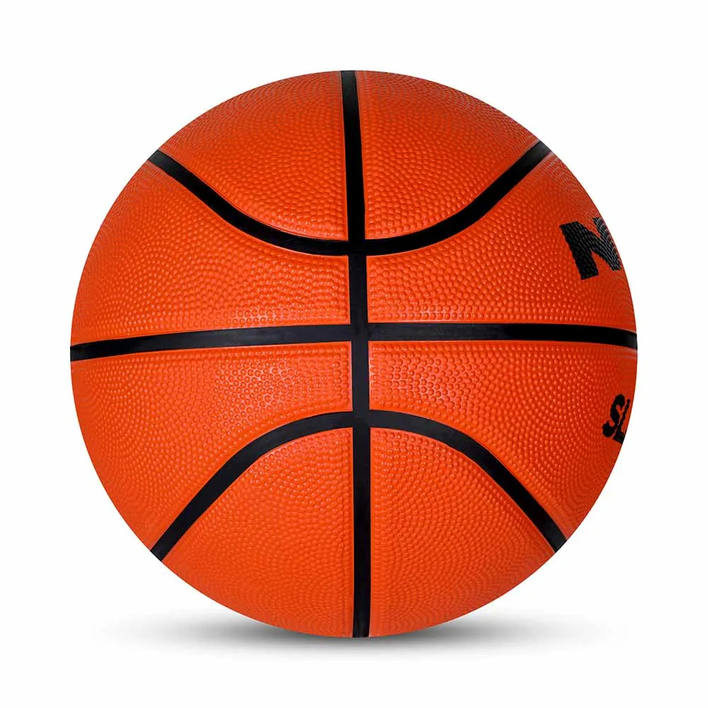 NIVIA SLAMFORCE, Training Ball, 8 Panels, Durable Rubber Cover Molded with Pebbled Texture , Butyl ThreadwoundedBladder, As per Basic Standard, Made for Beginners , to Play on All Indoor & Outdoor Surfaces