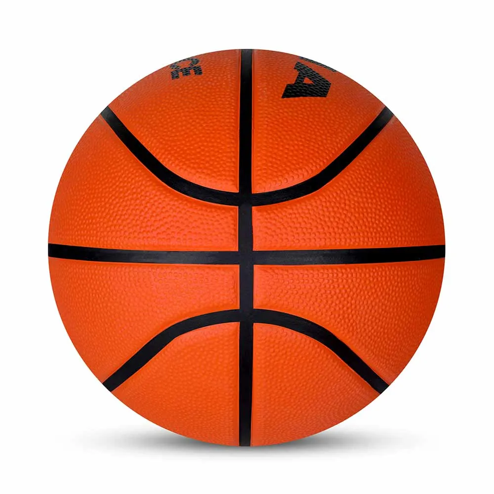 NIVIA SLAMFORCE, Training Ball, 8 Panels, Durable Rubber Cover Molded with Pebbled Texture , Butyl ThreadwoundedBladder, As per Basic Standard, Made for Beginners , to Play on All Indoor & Outdoor Surfaces