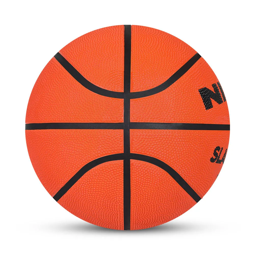 NIVIA SLAMFORCE, Training Ball, 8 Panels, Durable Rubber Cover Molded with Pebbled Texture , Butyl ThreadwoundedBladder, As per Basic Standard, Made for Beginners , to Play on All Indoor & Outdoor Surfaces
