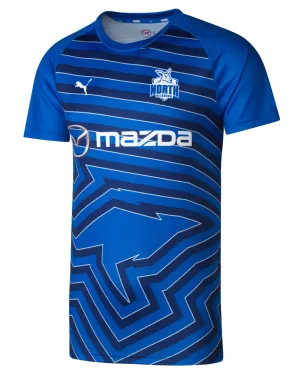 North Melbourne Kangaroos 2025 Training Tee  Adult