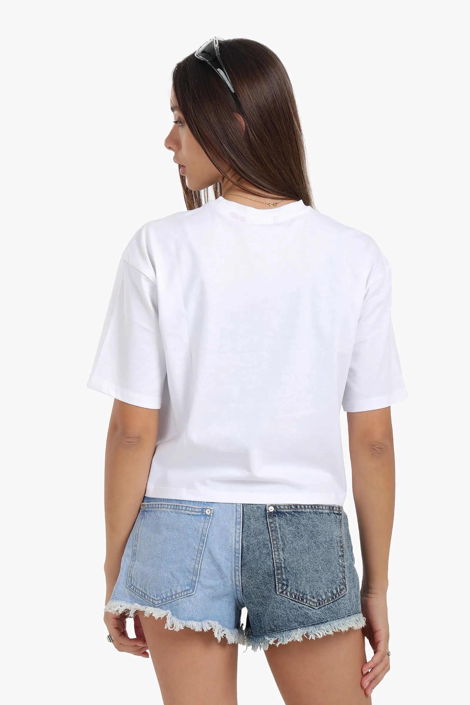 Off White Printed T-Shirt