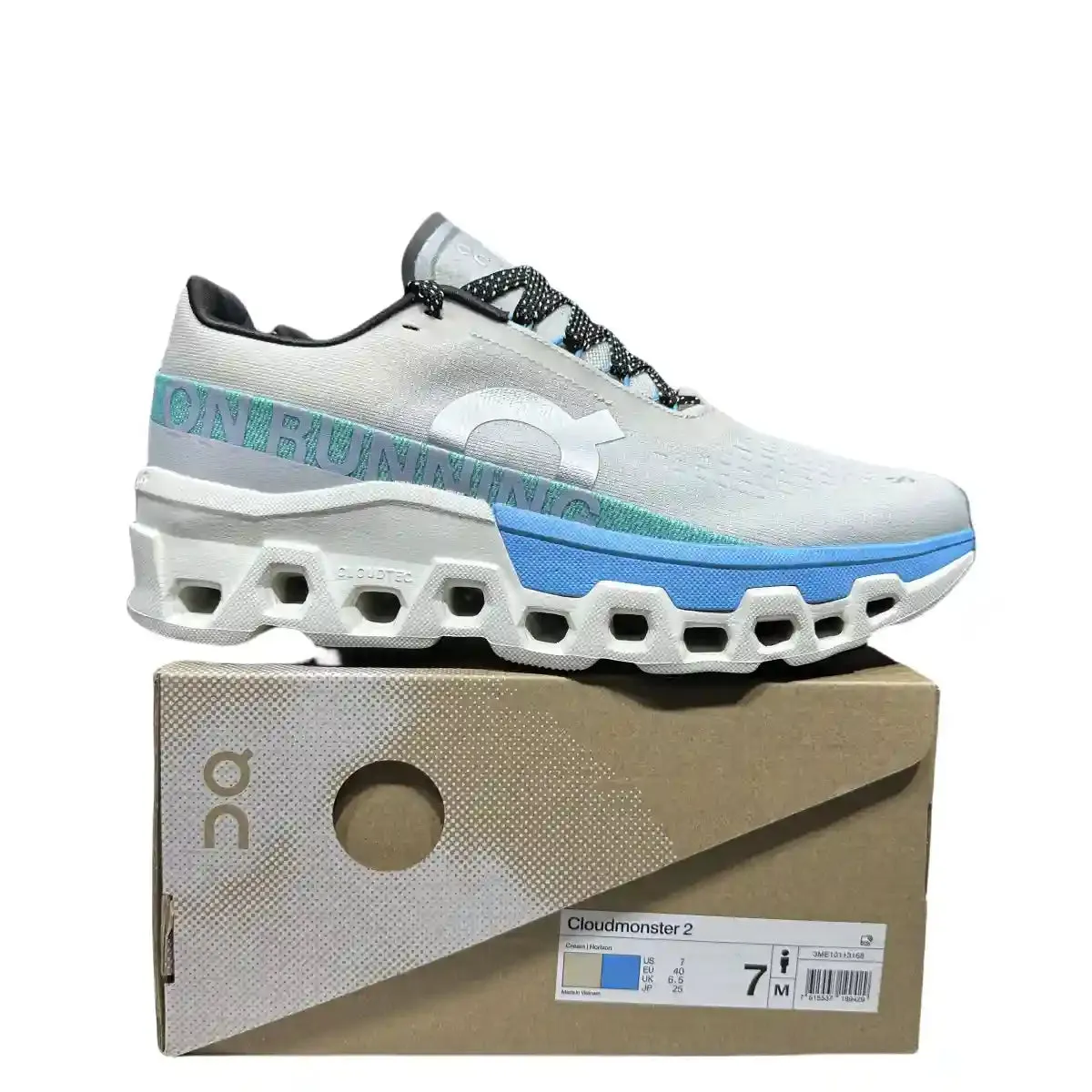 On Cloudmonster 2 Women's  White/Blue