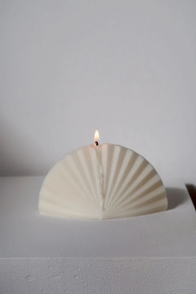 Origami Shell Candle