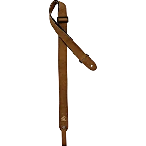 ORTEGA Vegan Series Ukulele Strap Tan   Bonus CONNECT