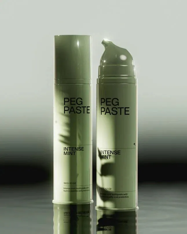 Peg Paste Toothpaste - N002 - Intense Mint 190g