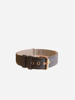 Piñatex® Vegan Leather Large Breed Dog Collar | Brown